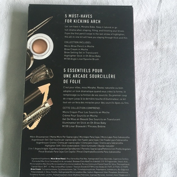 Morphe Arch Obsessions Eyebrow Kit Set Mocha BNIB - Picture 5 of 15